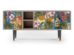Móvel De Tv| Mueble de TV - 150х69х41 cm - T5 - Estival Fruit, Latte Bege