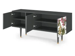 Mueble de TV - 150х69х41 cm - T5 - Estival Fruit, Antracite^ Móvel De Tv