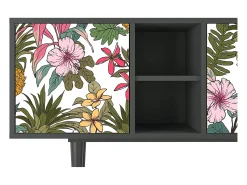 Mueble de TV - 150х69х41 cm - T5 - Estival Fruit, Antracite^ Móvel De Tv