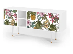 Sale Mueble de TV - 150х69х41 cm - T5 - Estival Fruit, Branco Bege