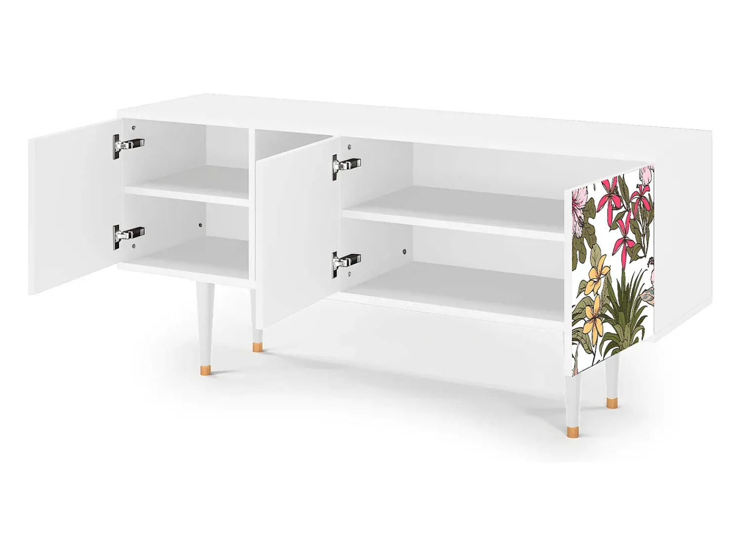 Sale Mueble de TV - 150х69х41 cm - T5 - Estival Fruit, Branco Bege