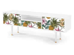 Mueble de TV - 170х59х41 cm - T6 - Estival Fruit, Branco^ Móvel De Tv