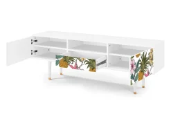 Mueble de TV - 170х59х41 cm - T6 - Estival Fruit, Branco^ Móvel De Tv