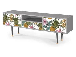 Móvel De Tv* Mueble de TV - 170х59х41 cm - T6 - Estival Fruit, Cinza Cinzento