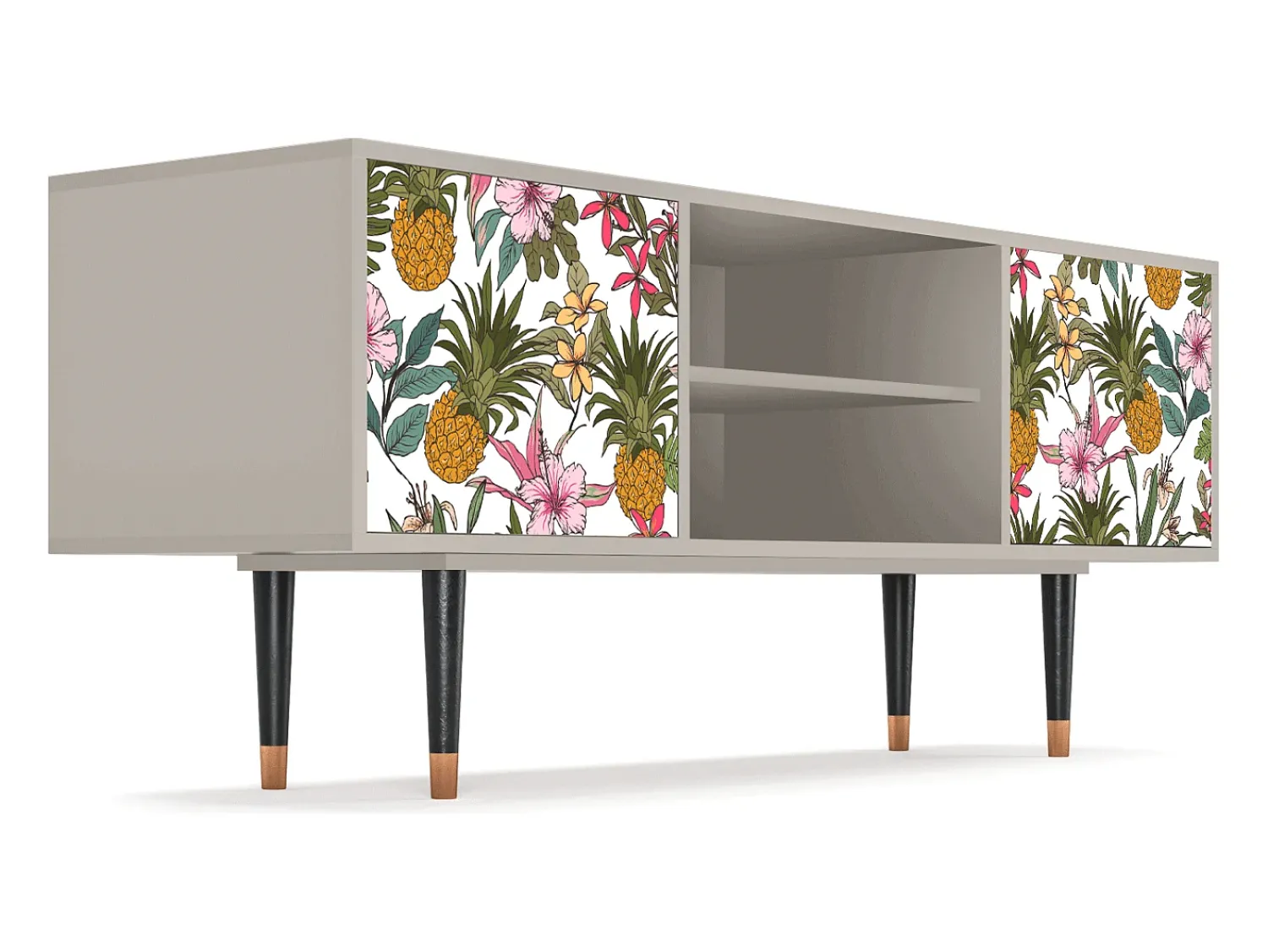 Móvel De Tv* Mueble de TV - 170х69х48 cm - T2 - Estival Fruit, Areia Bege