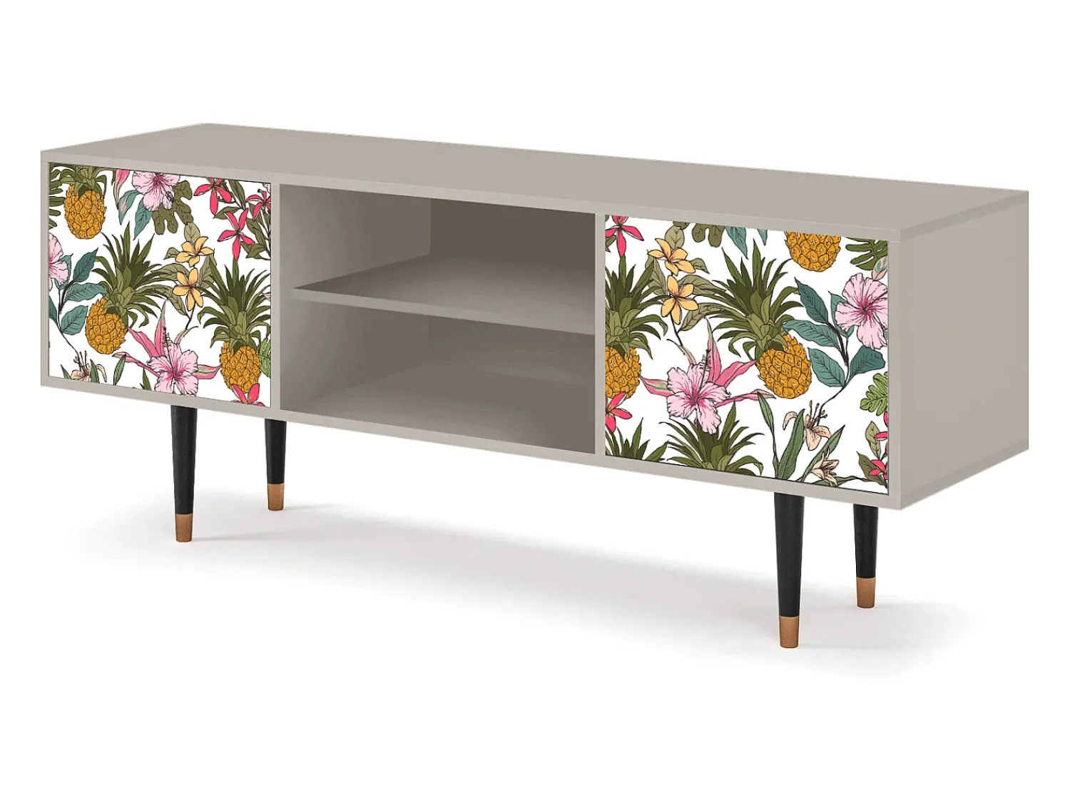 Móvel De Tv* Mueble de TV - 170х69х48 cm - T2 - Estival Fruit, Areia Bege