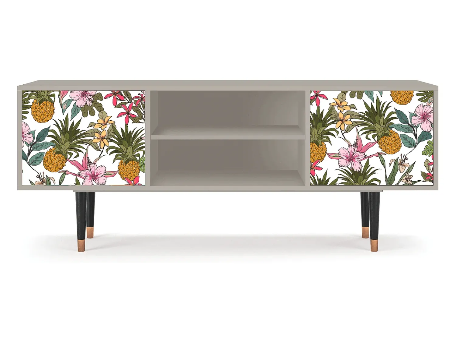 Móvel De Tv* Mueble de TV - 170х69х48 cm - T2 - Estival Fruit, Areia Bege