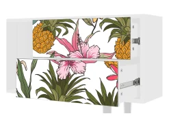 Móvel De Tv| Mueble de TV - 170х69х48 cm - T1 - Estival Fruit, Branco Bege