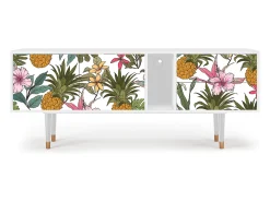 Móvel De Tv| Mueble de TV - 170х69х48 cm - T1 - Estival Fruit, Branco Bege