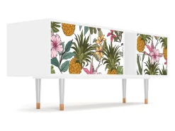 Móvel De Tv| Mueble de TV - 170х69х48 cm - T1 - Estival Fruit, Branco Bege