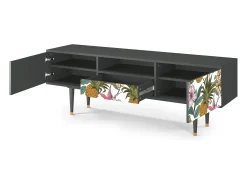 Discount Mueble de TV - 170х59х41 cm - T6 - Estival Fruit, Antracite Cinza antracite