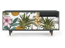 Mueble de TV - 125х56х41 cm - T7 - Estival Fruit, Antracite^ Móvel De Tv