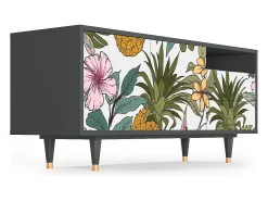 Mueble de TV - 125х56х41 cm - T7 - Estival Fruit, Antracite^ Móvel De Tv