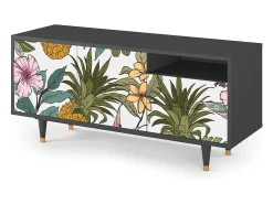 Mueble de TV - 125х56х41 cm - T7 - Estival Fruit, Antracite^ Móvel De Tv