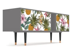 Móvel De Tv| Mueble de TV - 170х69х48 cm - T1 - Estival Fruit, Cinza Cinzento