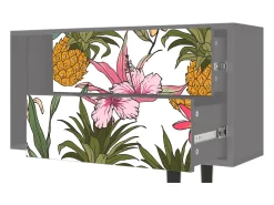 Móvel De Tv| Mueble de TV - 170х69х48 cm - T1 - Estival Fruit, Cinza Cinzento