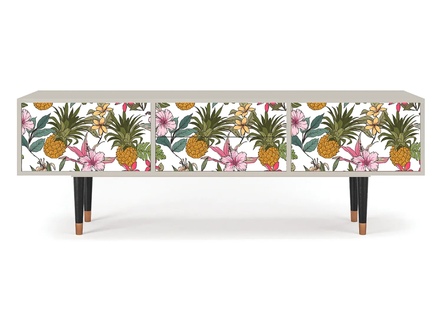 Móvel De Tv* Mueble de TV - 170х59х48 cm - T4 - Estival Fruit, Areia Bege