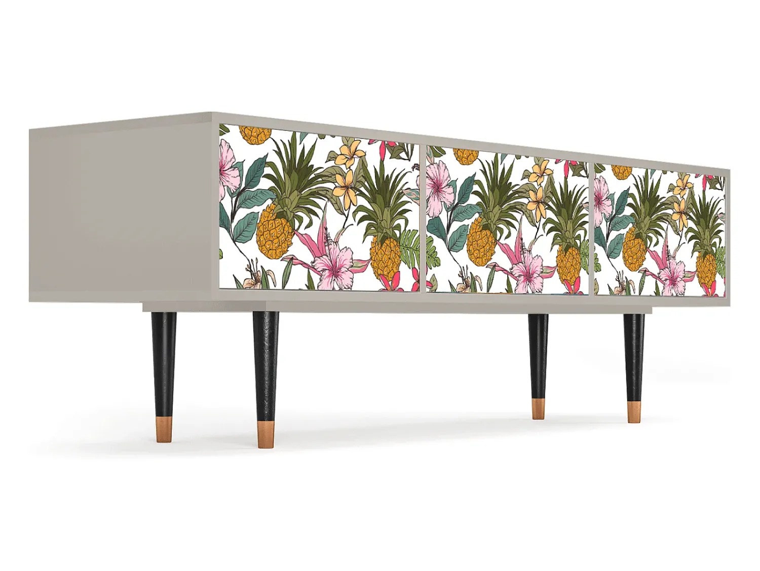 Móvel De Tv* Mueble de TV - 170х59х48 cm - T4 - Estival Fruit, Areia Bege