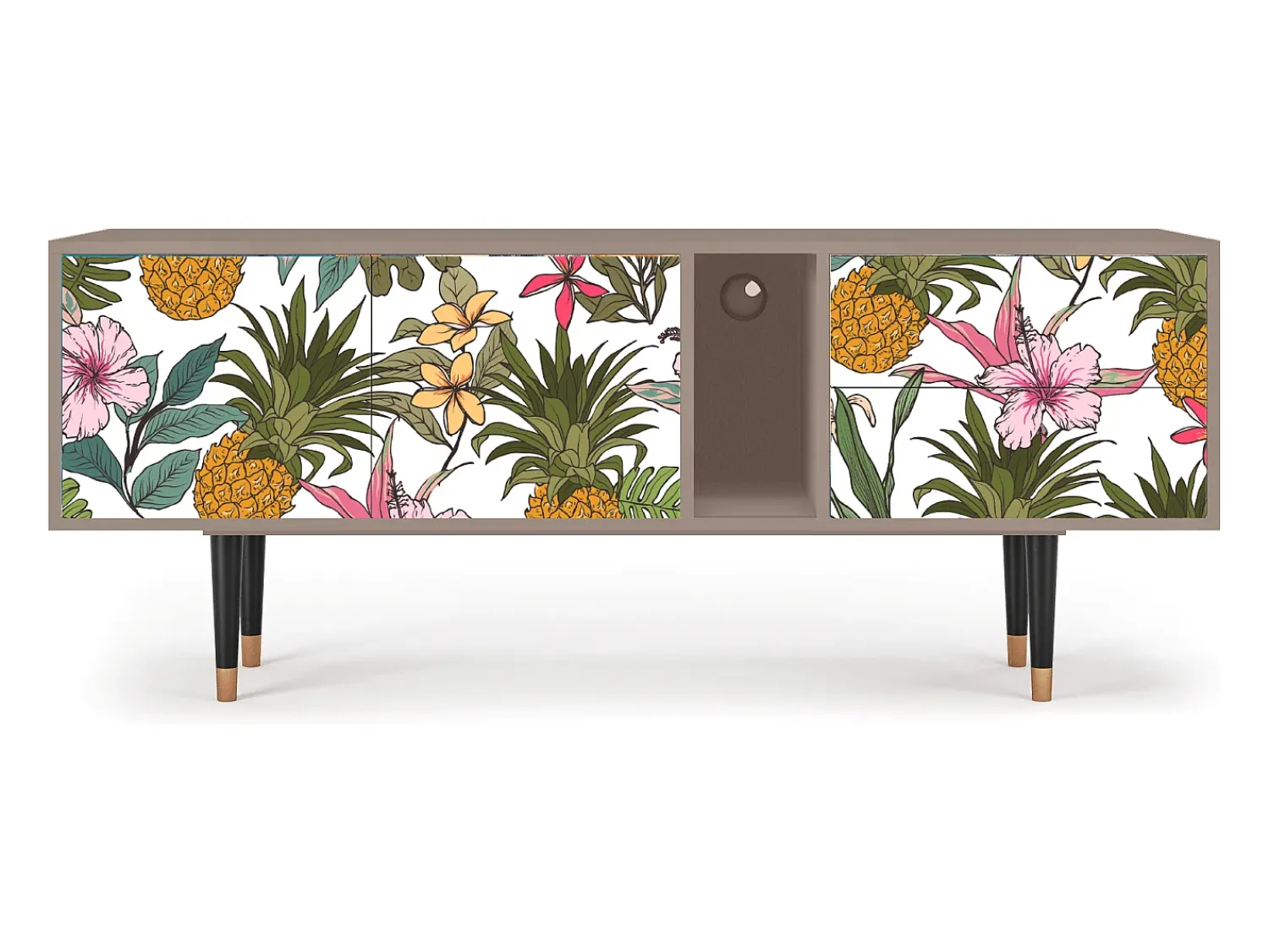 Mueble de TV - 170х69х48 cm - T1 - Estival Fruit, Latte^ Móvel De Tv