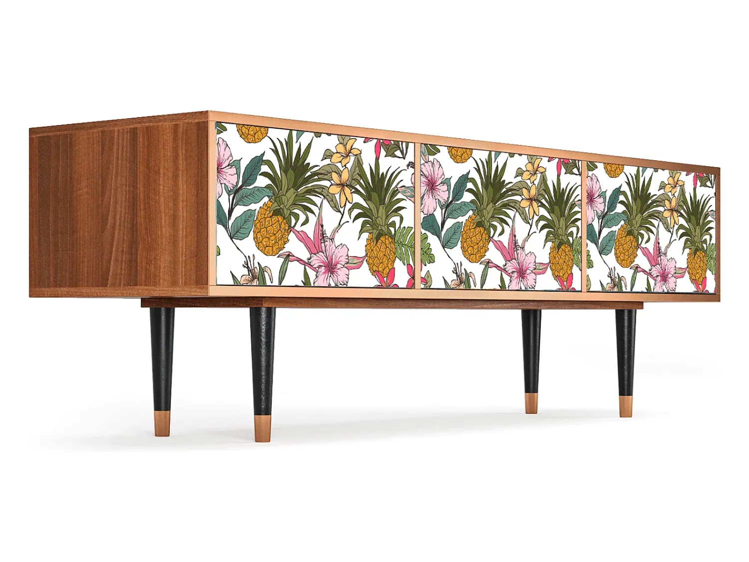Mueble de TV - 170х59х48 cm - T4 - Estival Fruit, Nogueira^ Móvel De Tv