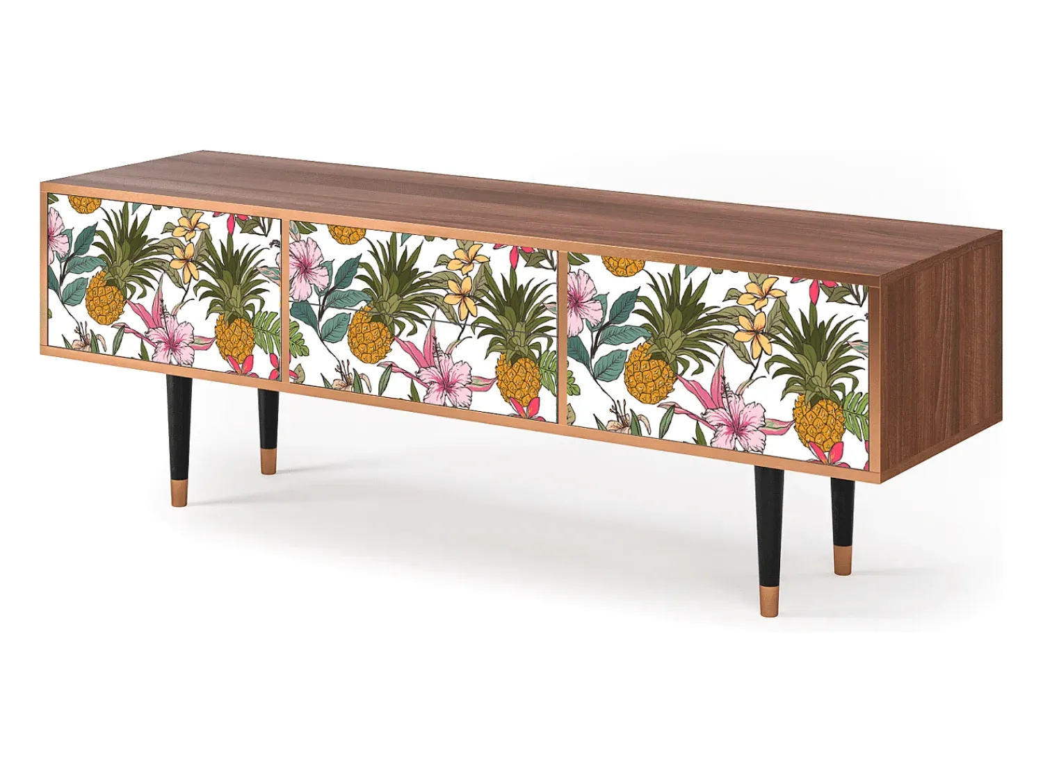 Mueble de TV - 170х59х48 cm - T4 - Estival Fruit, Nogueira^ Móvel De Tv