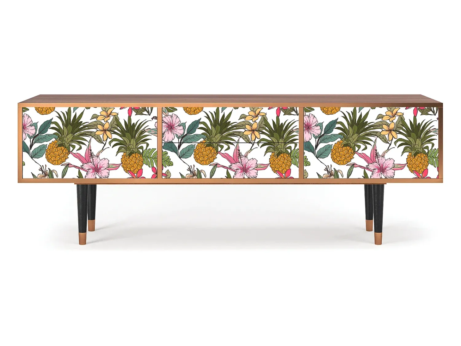 Mueble de TV - 170х59х48 cm - T4 - Estival Fruit, Nogueira^ Móvel De Tv