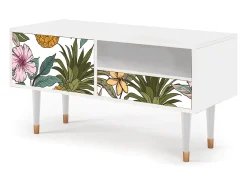 Móvel De Tv* Mueble de TV - 115х59х48 cm - T3 - Estival Fruit, Branco Bege