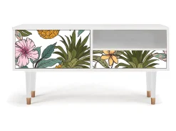 Móvel De Tv* Mueble de TV - 115х59х48 cm - T3 - Estival Fruit, Branco Bege