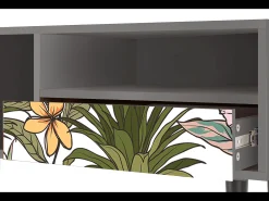 Mueble de TV - 115х59х48 cm - T3 - Estival Fruit, Cinza^ Móvel De Tv