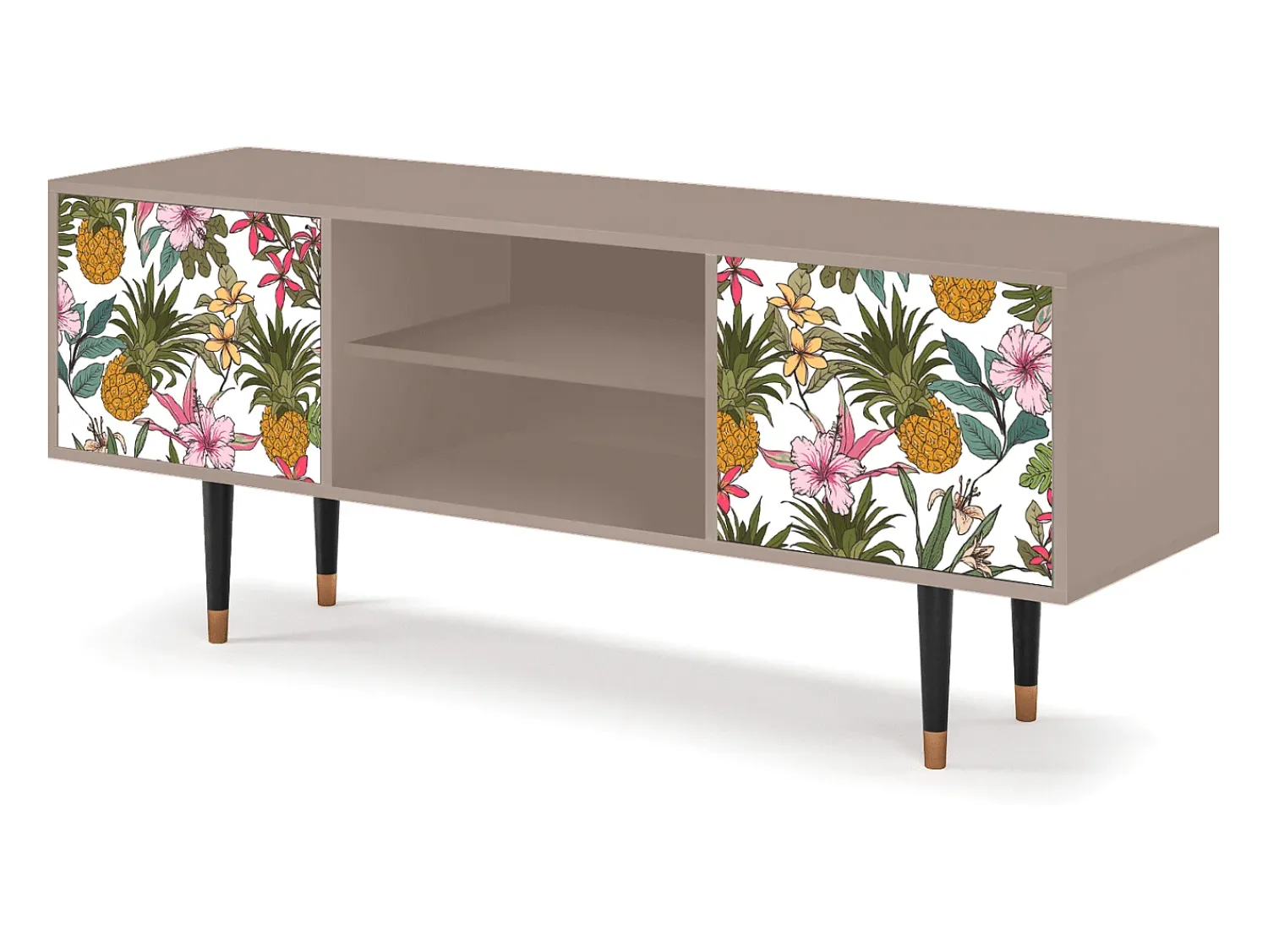 Móvel De Tv| Mueble de TV - 170х69х48 cm - T2 - Estival Fruit, Latte Bege