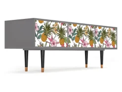 Móvel De Tv| Mueble de TV - 170х59х48 cm - T4 - Estival Fruit, Cinza Cinzento