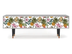 Móvel De Tv| Mueble de TV - 170х59х48 cm - T4 - Estival Fruit, Cinza Cinzento