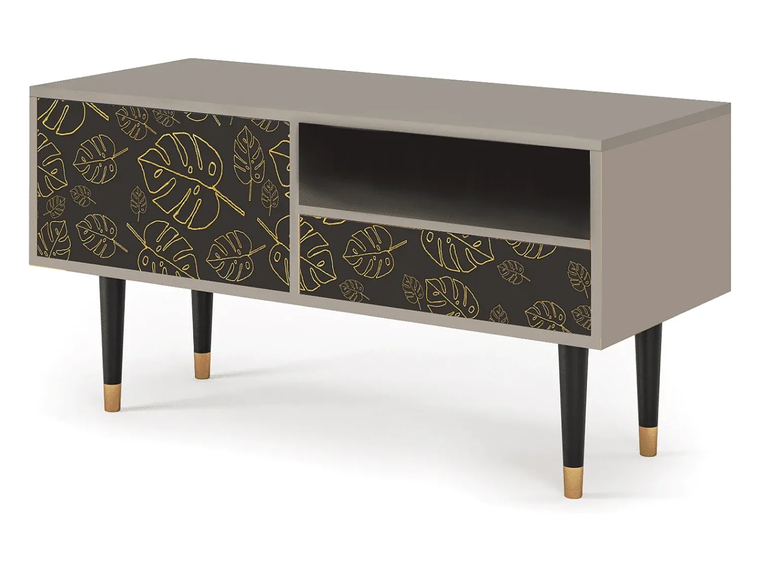 Mueble de TV - 115х59х48 cm - T3 - Fall Of The Leaves, Areia^ Móvel De Tv