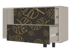 Móvel De Tv* Mueble de TV - 170х69х48 cm - T1 - Fall Of The Leaves, Areia Bege