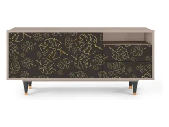 Mueble de TV - 125х56х41 cm - T7 - Fall Of The Leaves, Latte^ Móvel De Tv