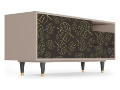 Mueble de TV - 125х56х41 cm - T7 - Fall Of The Leaves, Latte^ Móvel De Tv