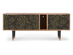 Móvel De Tv* Mueble de TV - 170х69х48 cm - T1 - Fall Of The Leaves, Nogueira Castanho