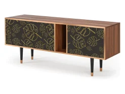 Móvel De Tv* Mueble de TV - 170х69х48 cm - T1 - Fall Of The Leaves, Nogueira Castanho