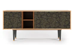 Móvel De Tv* Mueble de TV - 150х69х41 cm - T5 - Fall Of The Leaves, Nogueira Castanho