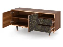 Mueble de TV - 125х56х41 cm - T7 - Fall Of The Leaves, Nogueira^ Móvel De Tv