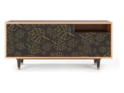 Mueble de TV - 125х56х41 cm - T7 - Fall Of The Leaves, Nogueira^ Móvel De Tv