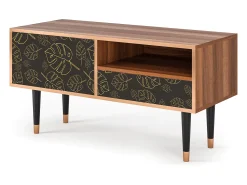 Online Mueble de TV - 115х59х48 cm - T3 - Fall Of The Leaves, Nogueira Castanho