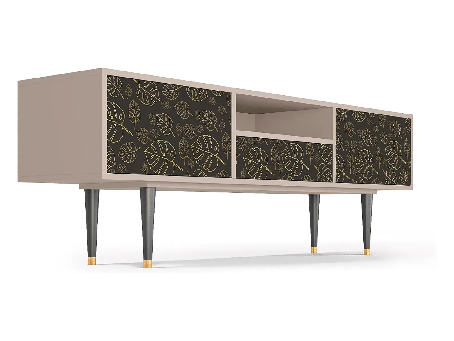Sale Mueble de TV - 170х59х41 cm - T6 - Fall Of The Leaves, Latte Bege