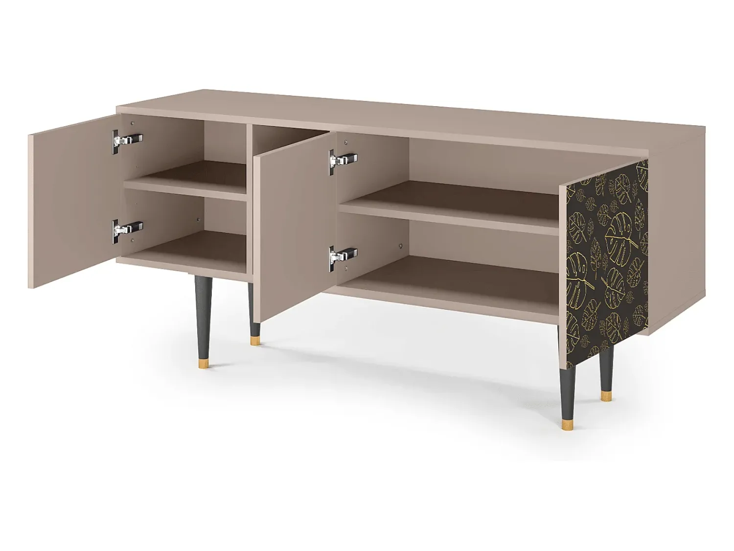 Mueble de TV - 150х69х41 cm - T5 - Fall Of The Leaves, Latte^ Móvel De Tv