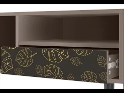 Online Mueble de TV - 115х59х48 cm - T3 - Fall Of The Leaves, Latte Bege