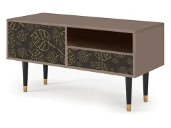 Online Mueble de TV - 115х59х48 cm - T3 - Fall Of The Leaves, Latte Bege