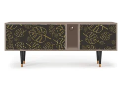 Móvel De Tv* Mueble de TV - 170х69х48 cm - T1 - Fall Of The Leaves, Latte Bege
