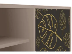Móvel De Tv| Mueble de TV - 170х69х48 cm - T2 - Fall Of The Leaves, Latte Bege