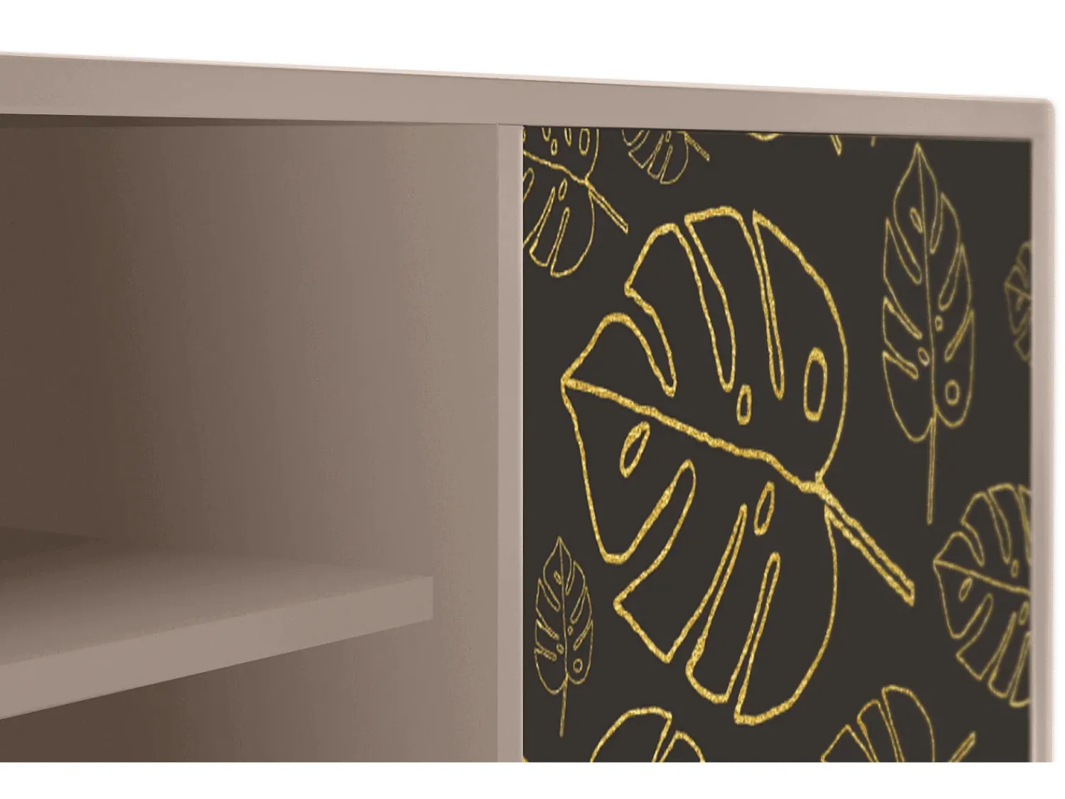 Móvel De Tv| Mueble de TV - 170х69х48 cm - T2 - Fall Of The Leaves, Latte Bege