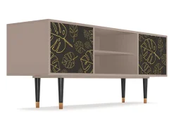 Móvel De Tv| Mueble de TV - 170х69х48 cm - T2 - Fall Of The Leaves, Latte Bege